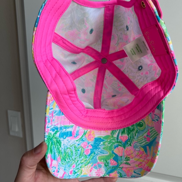 LILLY PULITZER- CALIFORNIA BASEBALL CAP - Picture 5 of 5